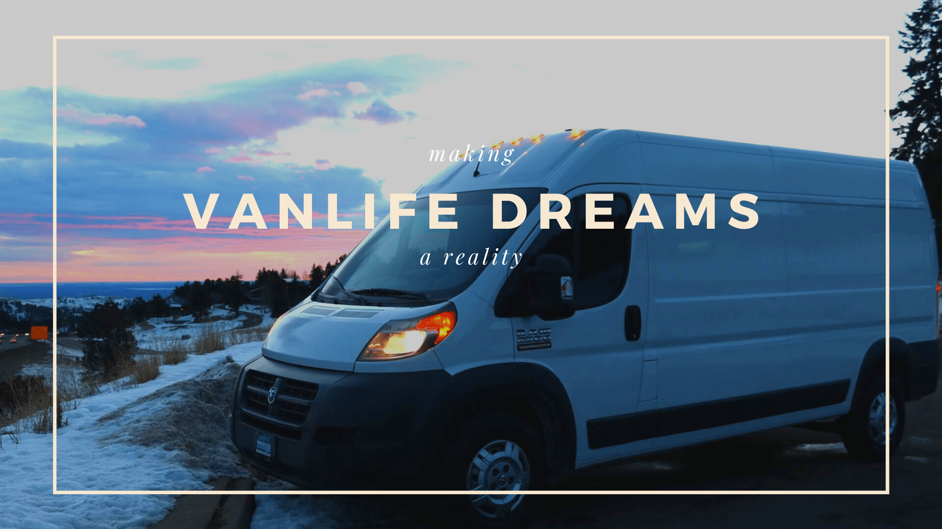 "Let's quit and live in a van!"